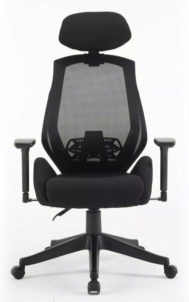 Q-406 M Ergonomikus Hálós Forgószék Fekete Multiblock
