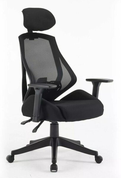 Q-406 M Ergonomikus Hálós Forgószék Fekete Multiblock