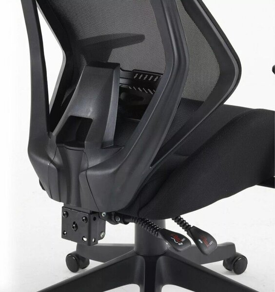 Q-406 M Ergonomikus Hálós Forgószék Fekete Multiblock