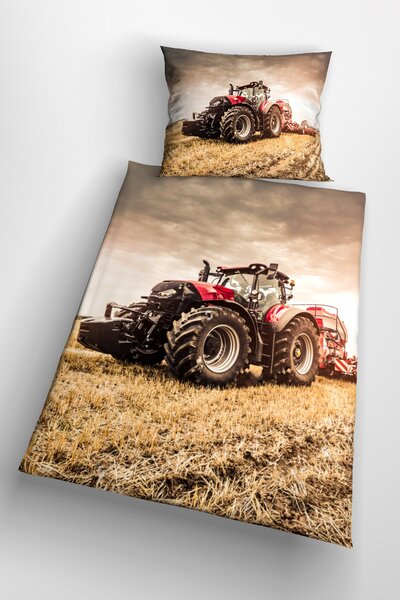 3d ágyneműhuzat Tractor 140x200 cm