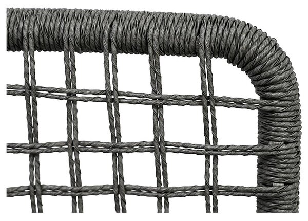 Balkon szett Abril (antracit) (2 fő részére)