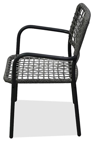 Balkon szett Abril (antracit) (2 fő részére)