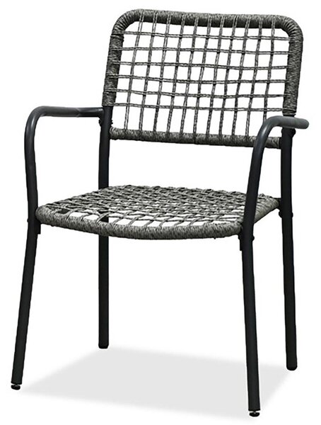 Balkon szett Abril (antracit) (2 fő részére)