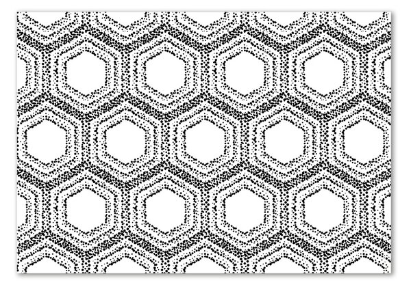 Üvegkép nyomtatás Geometriai háttér