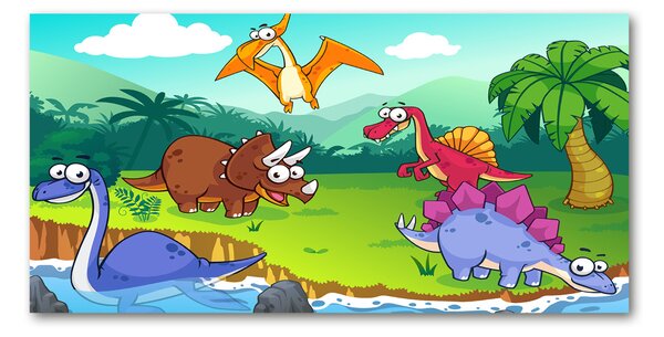 Akrilkép Dinoszauruszok