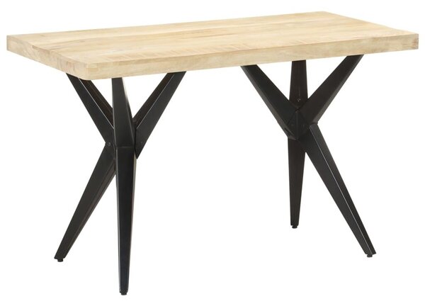VidaXL tömör mangófa étkezőasztal 120 x 60 x 76 cm