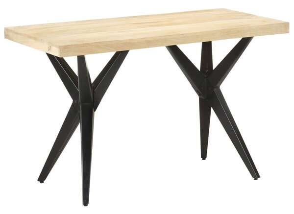 VidaXL tömör mangófa étkezőasztal 120 x 60 x 76 cm