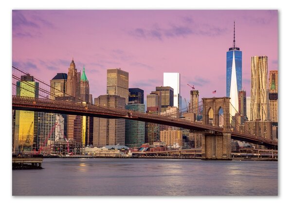 Üvegkép nyomtatás Manhattan new york city