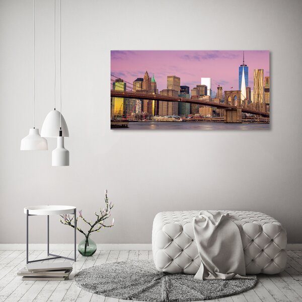 Akrilüveg fotó Manhattan new york city