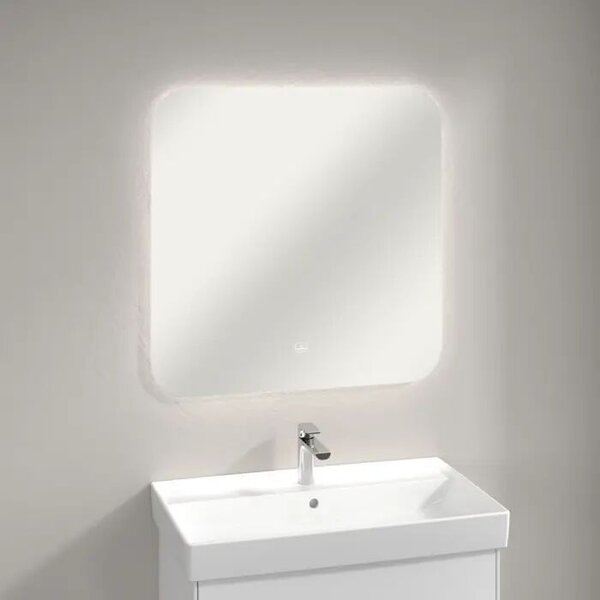More to See Lite tükör 80x80cm, LED világítással