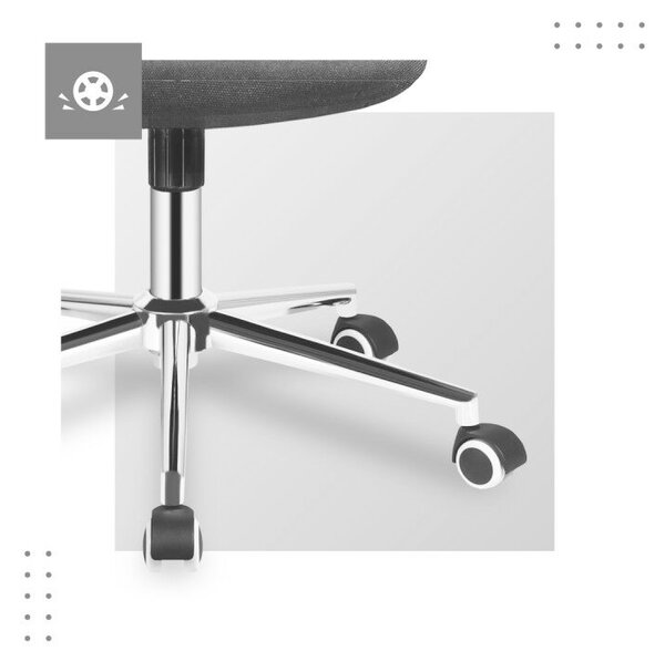 Ergonomikus forgószék fekete