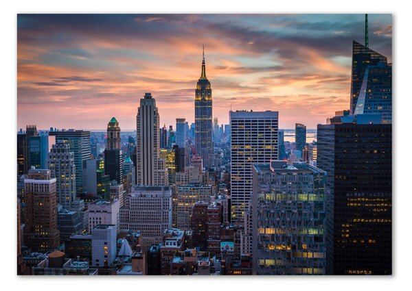Akrilüveg fotó Manhattan new york city