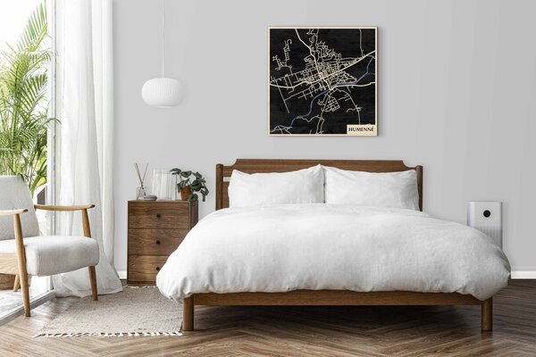 Homonna – Humenné 3D fa várostérkép fali dekoráció – Natura Products