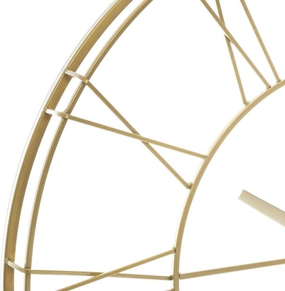 Fém falióra 70 cm, arany – PRECIS