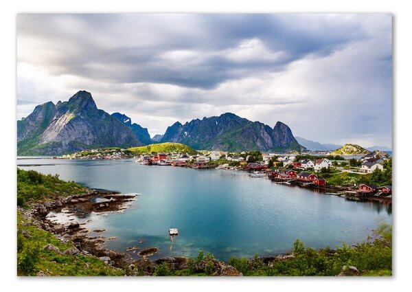 Akril üveg kép Lofoten norvégia