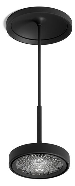 Függőlámpa Sigor, Nivo, dimmable, Fekete, Nappali, Alumínium, Modern