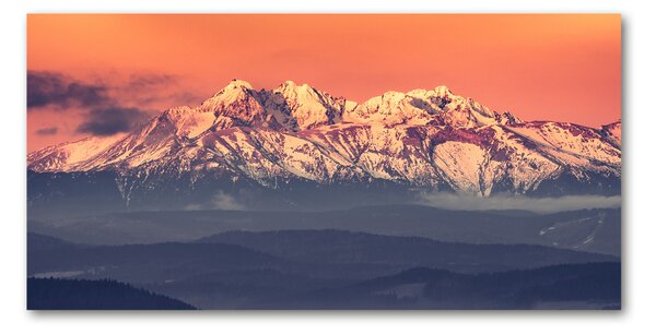 Akril üveg kép Sunrise tatry
