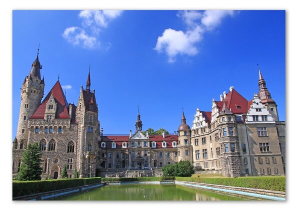 Akrilüveg fotó Lengyelország castle moszna