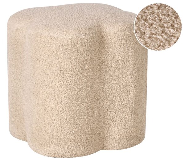 Puff MANCOS Buklé Bézs