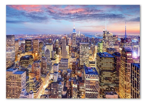 Akrilüveg fotó New york
