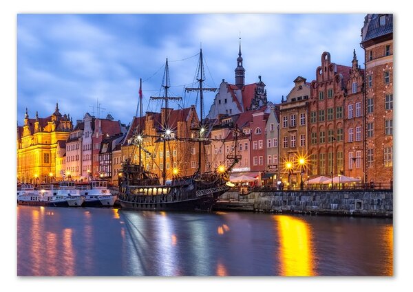 Akril üveg kép Gdansk lengyelország