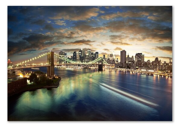 Akrilüveg fotó Manhattan new york city