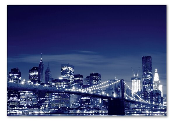 Akrilüveg fotó New york éjjel