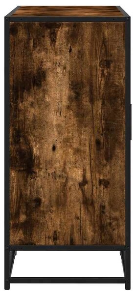 VidaXL sonoma tölgy színű szerelt fa tálalószekrény 92 x 35 x 76 cm