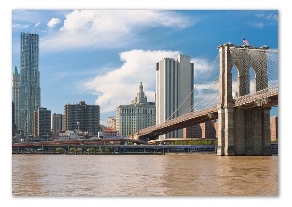 Üvegkép falra Brooklyn híd