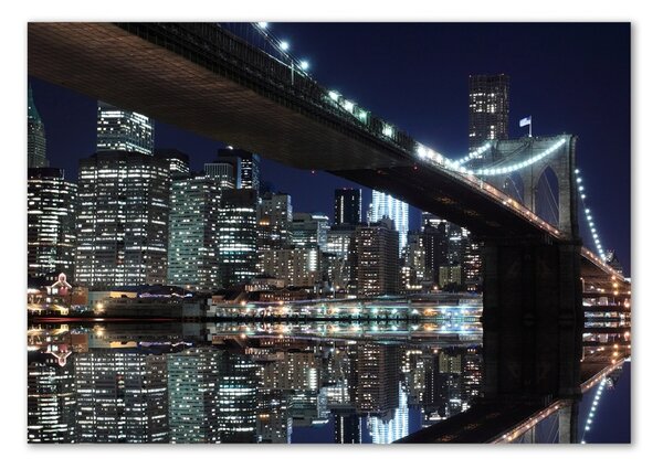 Akrilüveg fotó Brooklyn híd