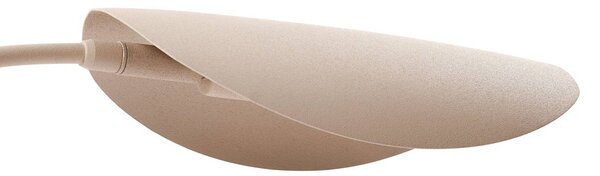 Lucande Rivera asztali világítás, bézs, fém, kő, 51 cm, G9, Alu / szürke / cink, Nappali / Étkező, fém, Modern