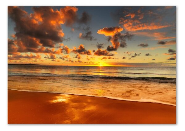 Akril üveg kép Sunset beach