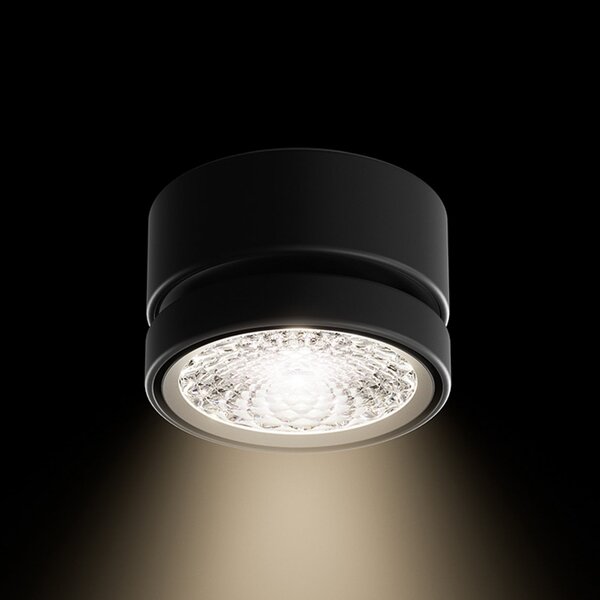 Mennyezeti Lámpa Sigor, Nivo, dimmable, Fekete, Nappali, Alumínium, Modern