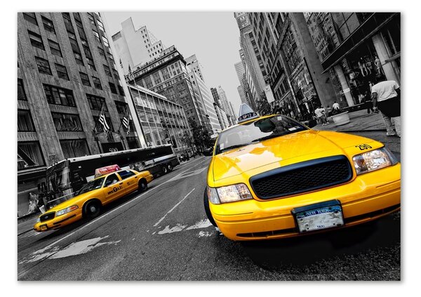 Üvegkép falra New york taxi