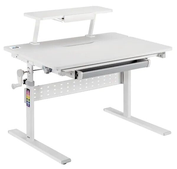 Ergo office gyermek íróasztal er-483, állítható, szürke, 900x600mm