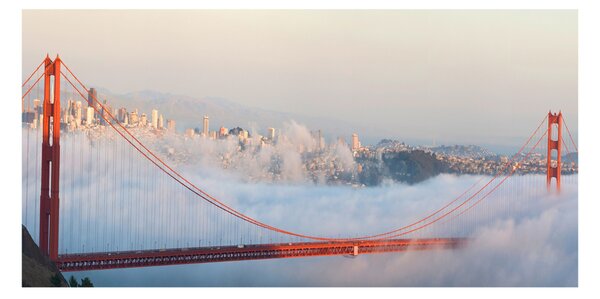 Akrilüveg fotó Bridge san francisco