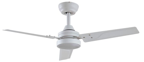 Aerallo LED mennyezeti ventilátor, fehér, CCT, csendes – Lindby Lindby, Aerallo, Fehér, Nappali, Fém, Modern