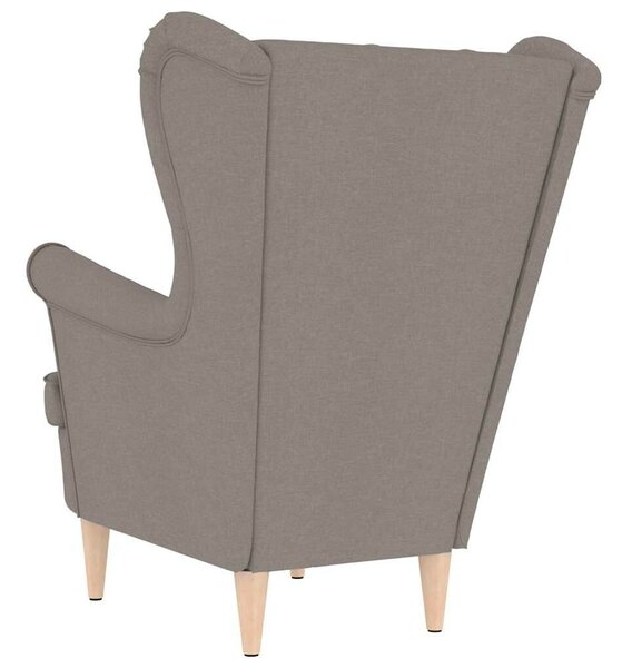 VidaXL tópszínű szövetfotel 74 x 84 x 100 cm
