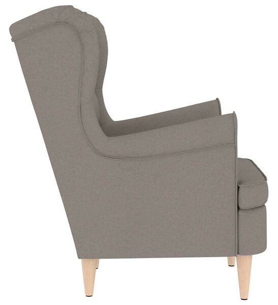 VidaXL tópszínű szövetfotel 74 x 84 x 100 cm