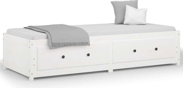 VidaXL fehér tömör fenyőfa kanapéágy 80 x 200 cm