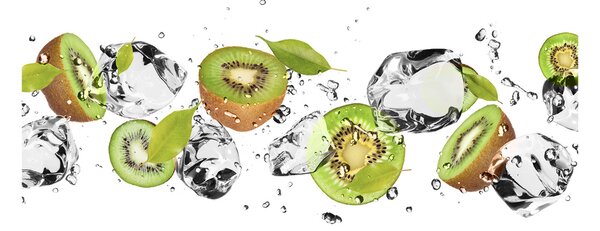 Akril üveg kép Kiwi és víz