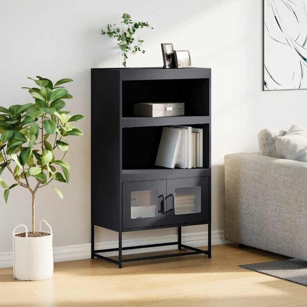 VidaXL Highboard antracit 68x39x123 cm Acél