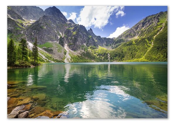 Akril üveg kép Marine szem tatry
