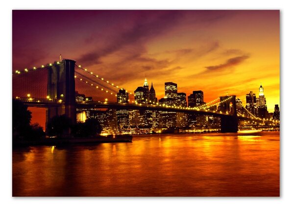 Akrilüveg fotó Brooklyn híd