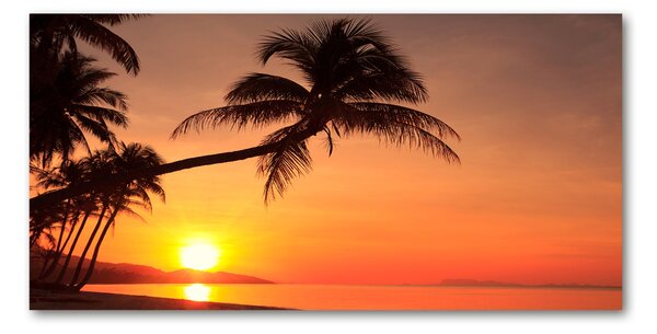 Akril üveg kép Sunset beach