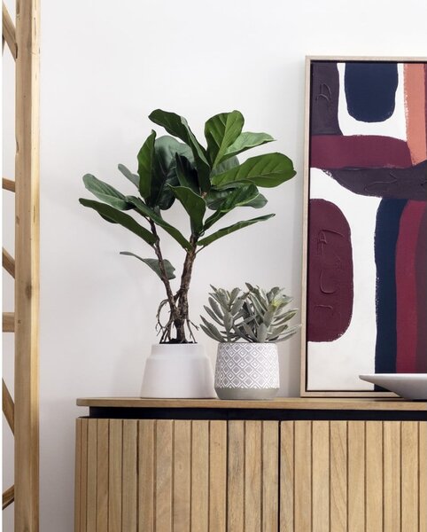 Fikusz műnövény (magasság 60 cm) Lyrata – Kave Home