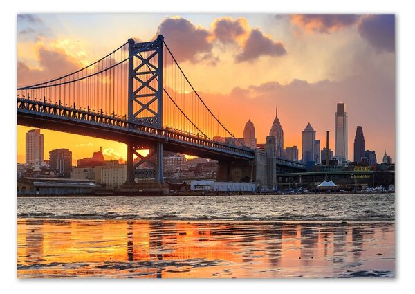 Akrilüveg fotó Bridge philadelphia