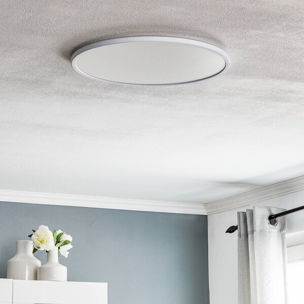 Nordlux Oja LED mennyezeti világítás, Ø 42 cm, dimmelhető, 2 700 K, dimmelhető, Fehér / opál, Nappali / Étkező, Műanyag, Modern