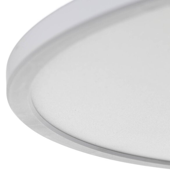 Nordlux Oja LED mennyezeti világítás, Ø 42 cm, dimmelhető, 2 700 K, dimmelhető, Fehér / opál, Nappali / Étkező, Műanyag, Modern