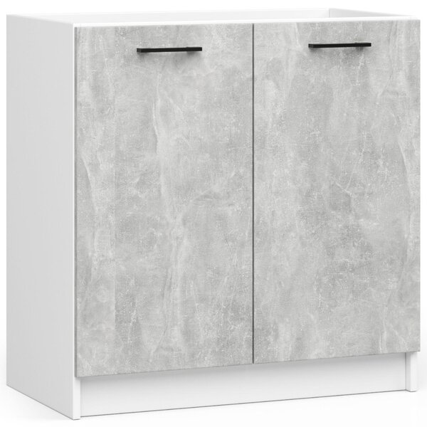 Konyha 180 cm Ozara C (beton). Akció -16%
